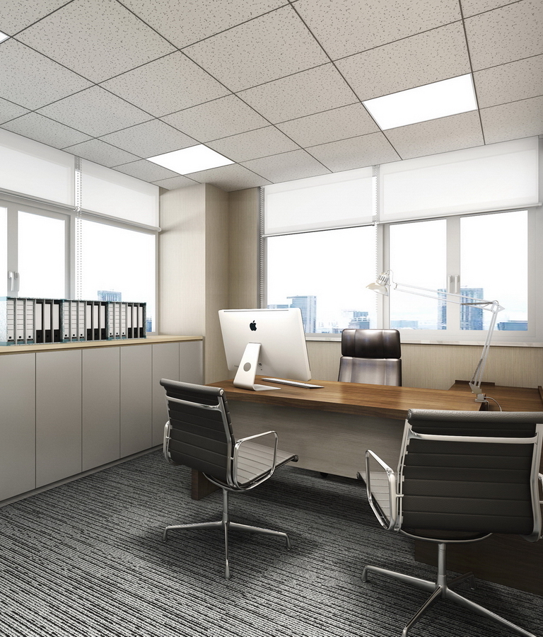 百特醫(yī)療辦公空間設計-經理室-pc